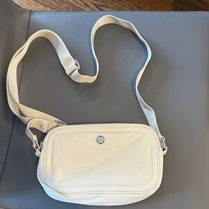 Lululemon Athletica Off-White Crossbody Bag
